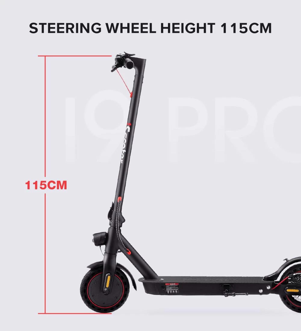 iScooter i9 Pro 8.5 Inch Honeycomb Tire Foldable Electric Scooter